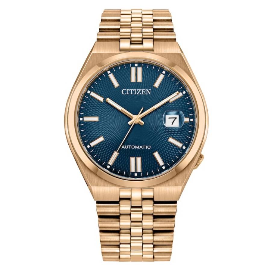 citizen tsuyosa 60 automatic blue dial men's watch nk0023 57l citizen tsuyosa 60 automatic blue dial men's watch nk0023 57l
