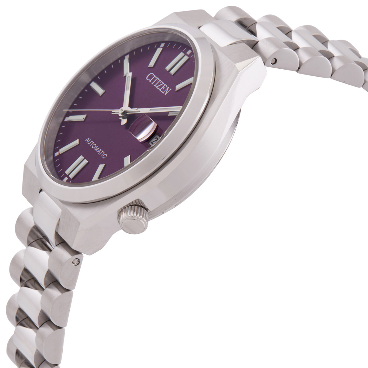 citizen tsuyosa automatic purple dial watch nj0200 50w citizen tsuyosa automatic purple dial watch nj0200 50w