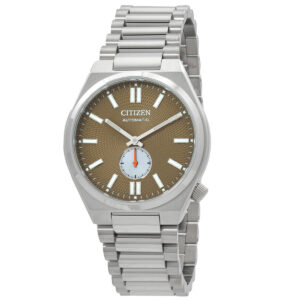 citizen tsuyosa automatic green dial men's watch nk5010 51x