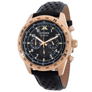citizen weekender sport chronograph black dial men's watch ca4553 01e