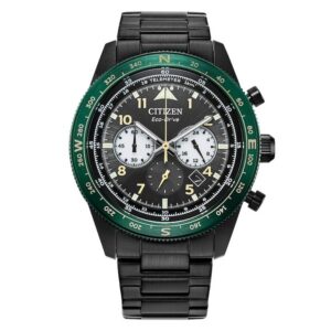 Витрина citizen weekender sport chronograph black dial men's watch ca4555 81e