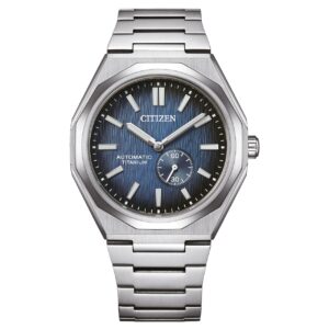 Витрина citizen zenshin 60 automatic blue dial men's watch nk5020 58m