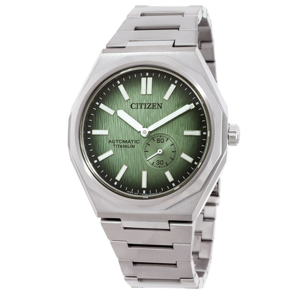 citizen zenshin 60 automatic green dial men's watch nk5020 58x citizen zenshin 60 automatic green dial men's watch nk5020 58x