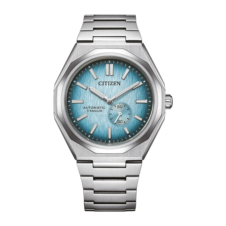 citizen zenshin 60 automatic light blue dial men's watch nk5020 58l citizen zenshin 60 automatic light blue dial men's watch nk5020 58l