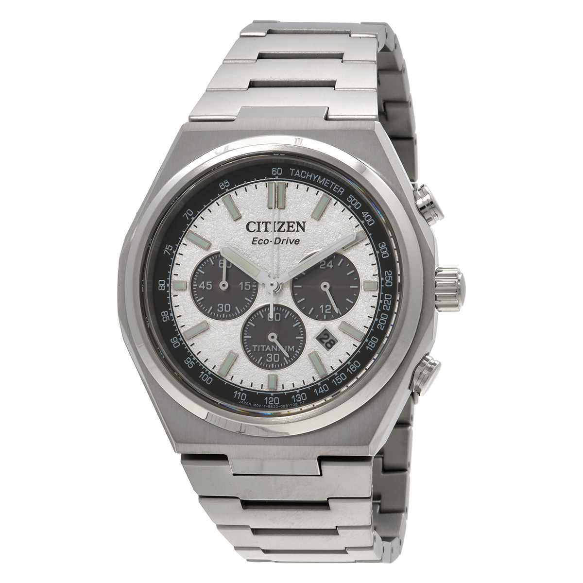 citizen zenshin chrono chronograph silver dial men's watch ca4610 85a citizen zenshin chrono chronograph silver dial men's watch ca4610 85a