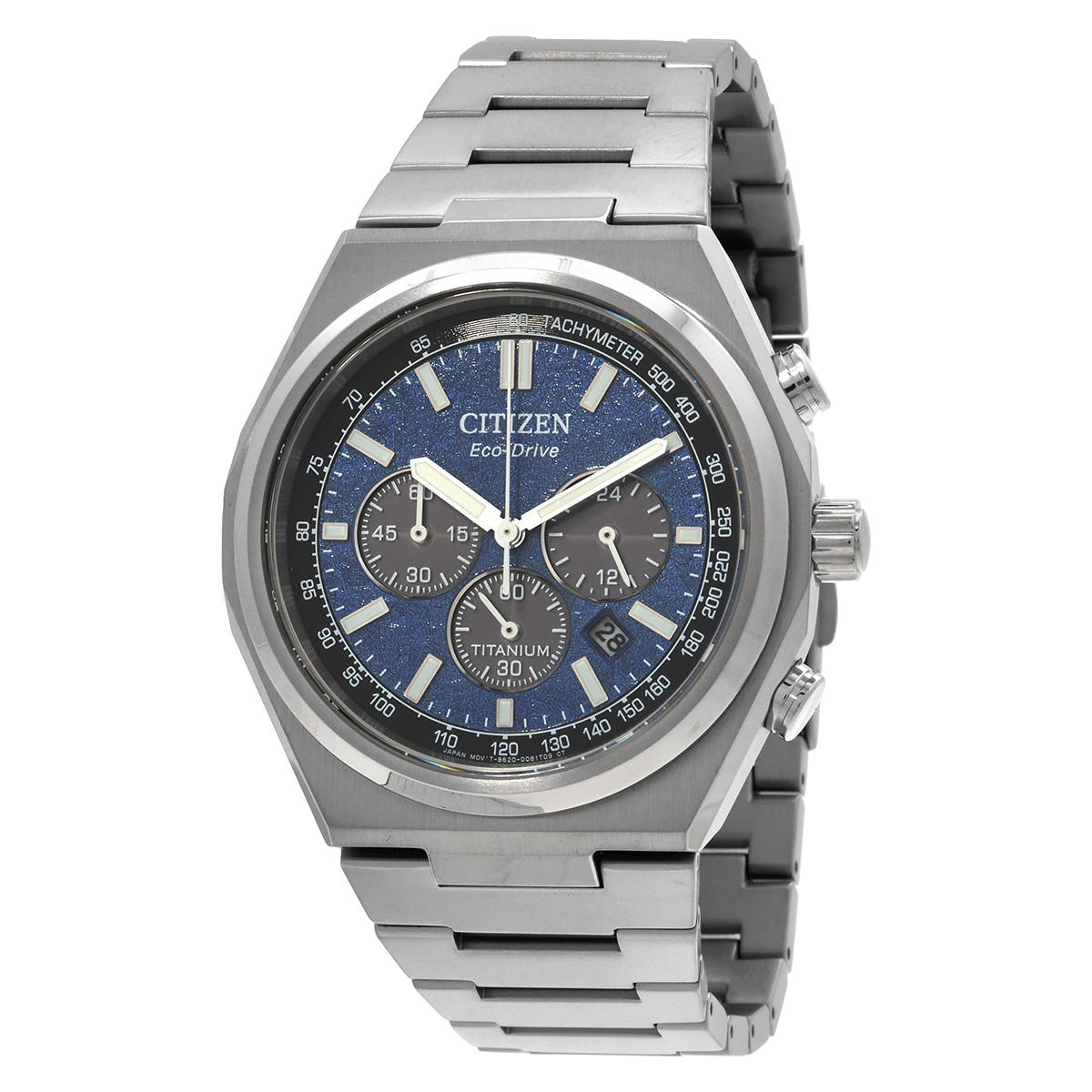 citizen zenshin chronograph blue dial men's watch ca4610 85l citizen zenshin chronograph blue dial men's watch ca4610 85l