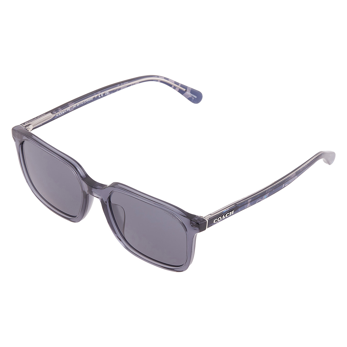 coach blue square men's sunglasses hc8411u 582087 55 coach blue square men's sunglasses hc8411u 582087 55