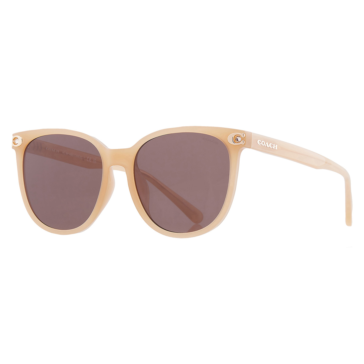coach brown cat eye ladies sunglasses hc8414bd 585473 57 coach brown cat eye ladies sunglasses hc8414bd 585473 57