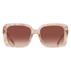 Home coach brown gradient square ladies sunglasses hc8424u 586874 54