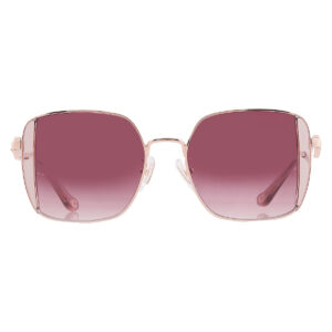 Home coach gradient berry red square ladies sunglasses hc7177b 93318h 51