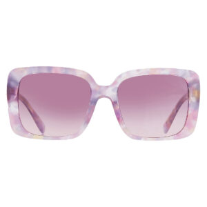 Home coach gradient pink purple square ladies sunglasses hc8424u 58677w 54