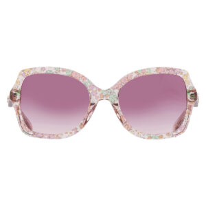 Home coach gradient purple pink butterfly ladies sunglasses hc8410u 58947w 56