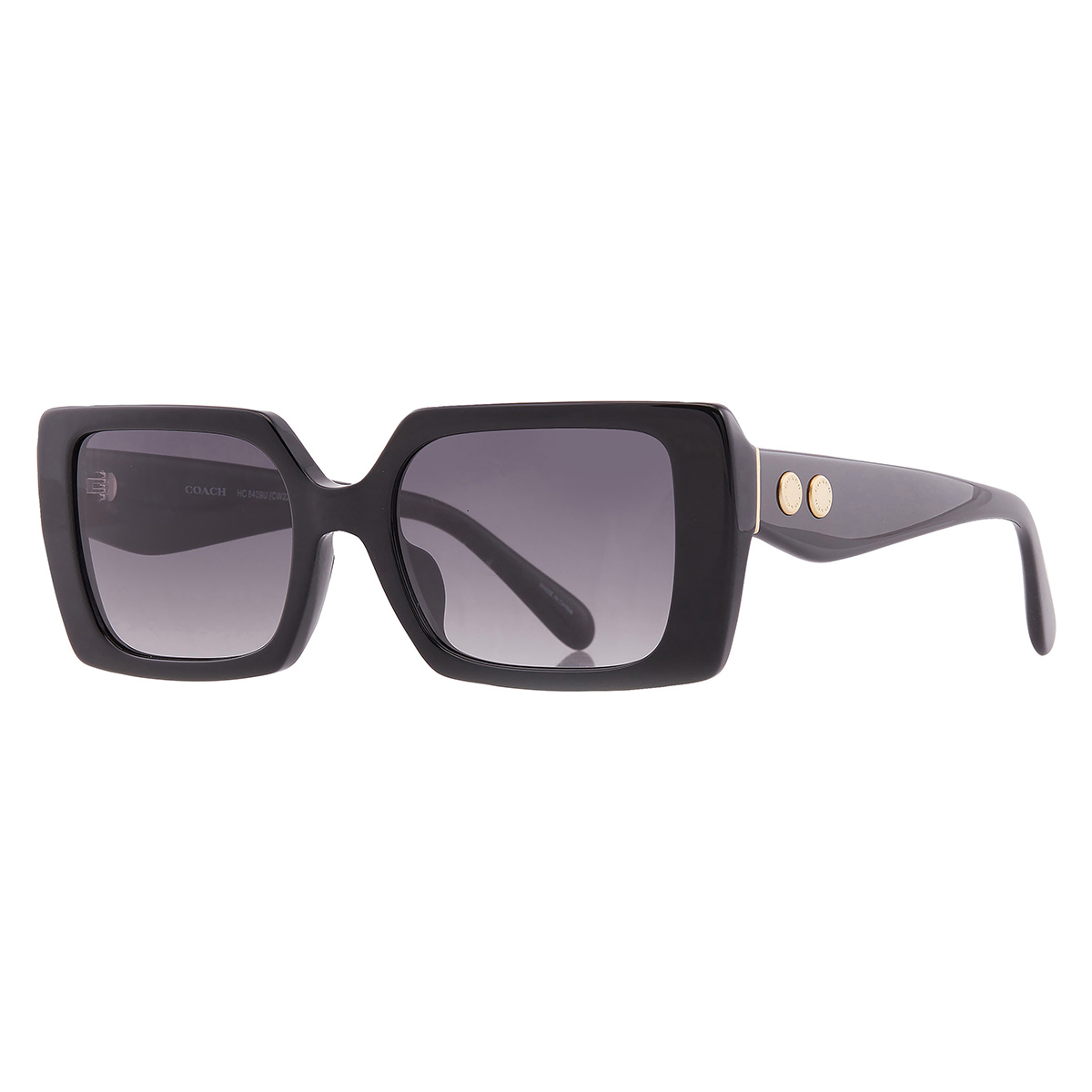 coach grey gradient rectangular ladies sunglasses hc8409u 50023c 53 coach grey gradient rectangular ladies sunglasses hc8409u 50023c 53