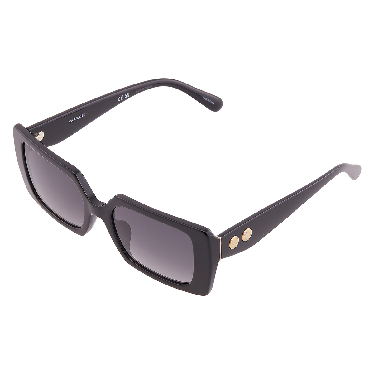 coach grey gradient rectangular ladies sunglasses hc8409u 50023c 53 coach grey gradient rectangular ladies sunglasses hc8409u 50023c 53