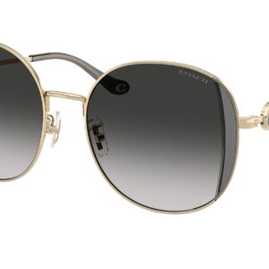 Home coach grey gradient round ladies sunglasses hc7176b 90053c 54