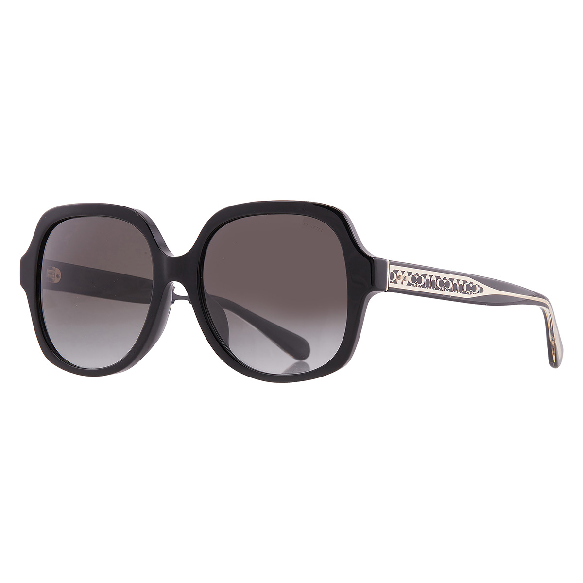 coach grey gradient square ladies sunglasses hc8395u 50023c 54 coach grey gradient square ladies sunglasses hc8395u 50023c 54