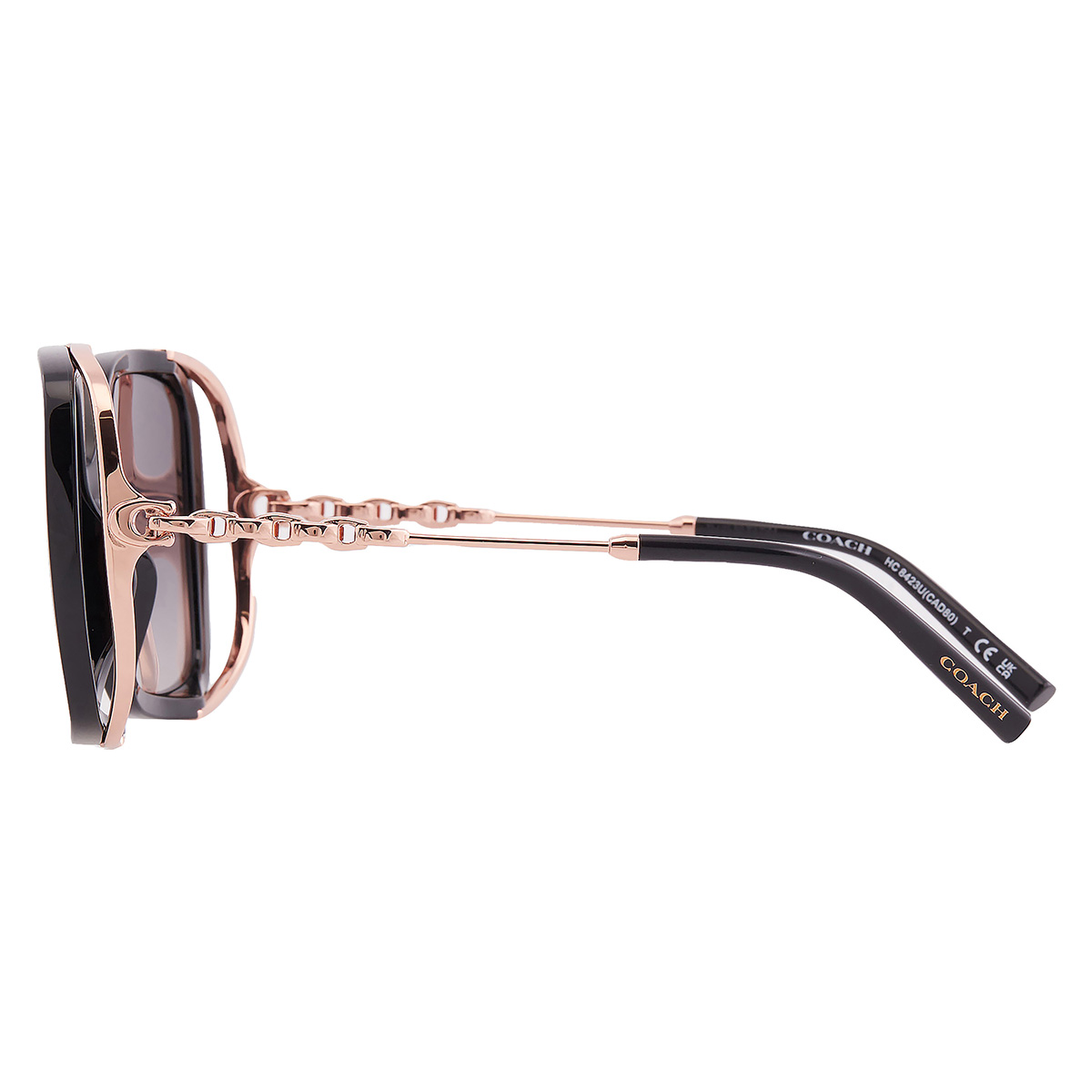 coach grey gradient square ladies sunglasses hc8423u 50023c 56 coach grey gradient square ladies sunglasses hc8423u 50023c 56