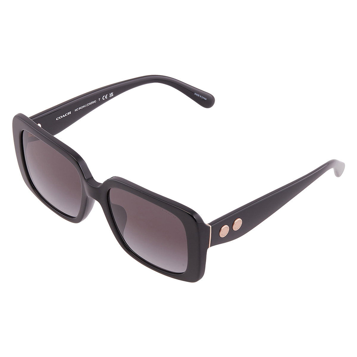coach grey gradient square ladies sunglasses hc8424u 50023c 54 coach grey gradient square ladies sunglasses hc8424u 50023c 54
