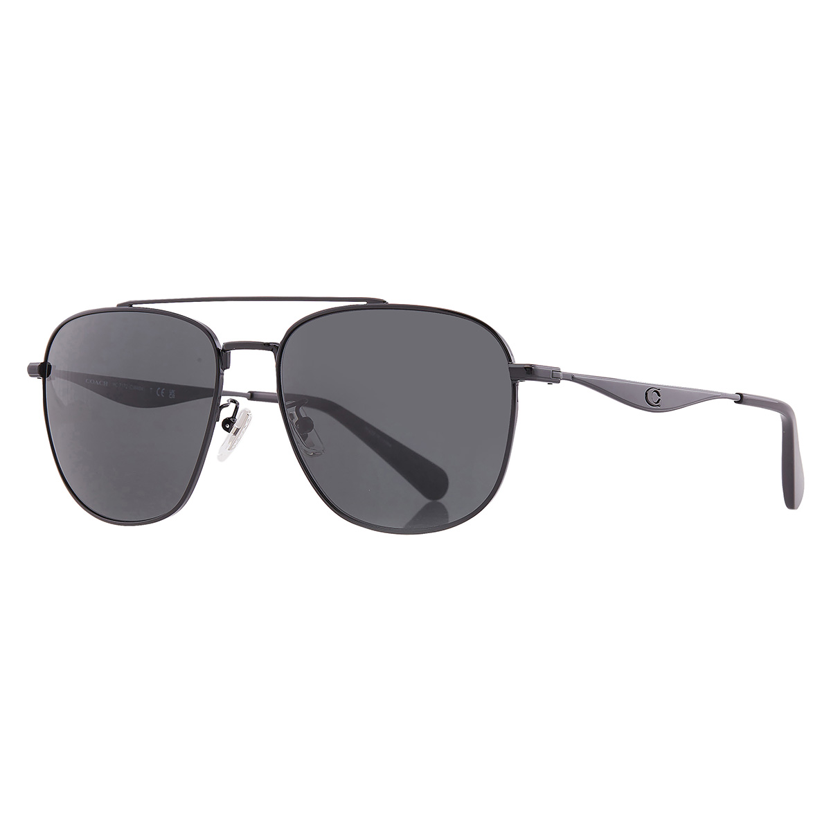 coach grey pilot men's sunglasses hc7172 939387 59 coach grey pilot men's sunglasses hc7172 939387 59