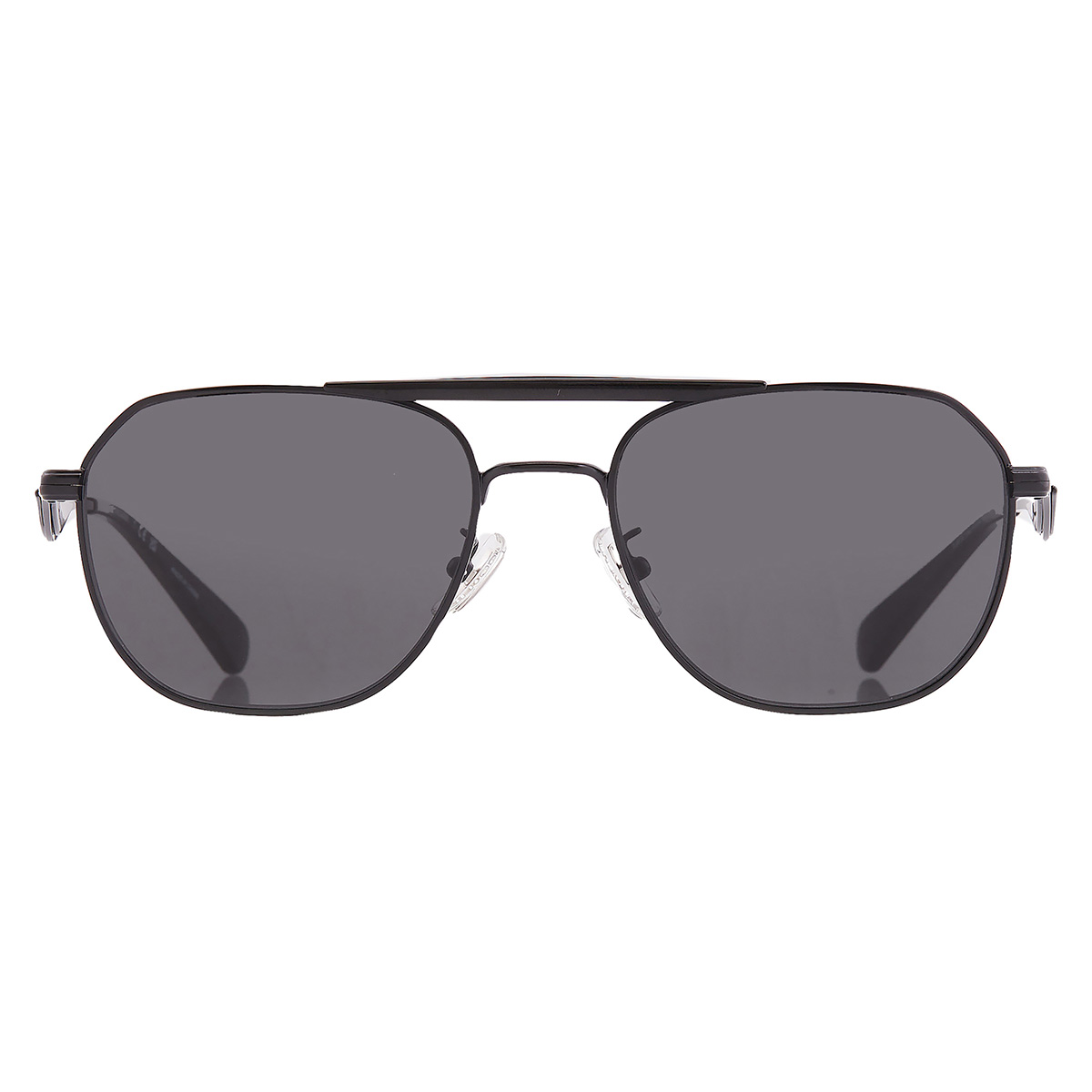 coach grey pilot men's sunglasses hc7178 939387 57 coach grey pilot men's sunglasses hc7178 939387 57