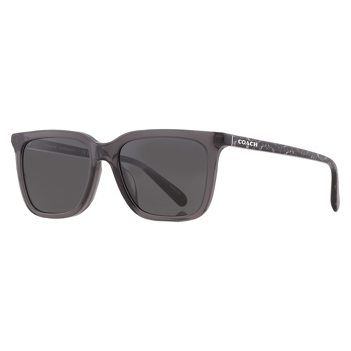 coach grey square men's sunglasses hc8385u 579387 54 coach grey square men's sunglasses hc8385u 579387 54