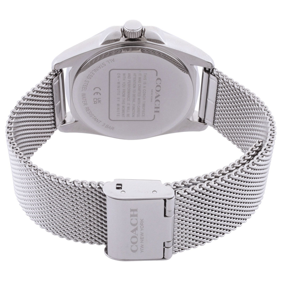 coach greyson quartz silver dial ladies watch 14504146 coach greyson quartz silver dial ladies watch 14504146