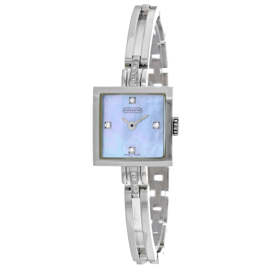 coach mother of pearl quartz mother of pearl dial ladies watch 14500449 coach mother of pearl quartz mother of pearl dial ladies watch 14500449