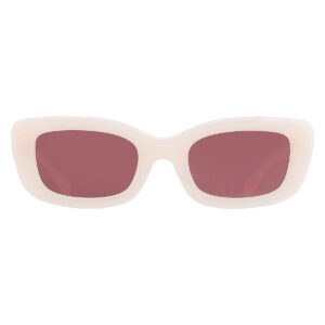coach pomace red rectangular ladies sunglasses hc8390u 580575 51