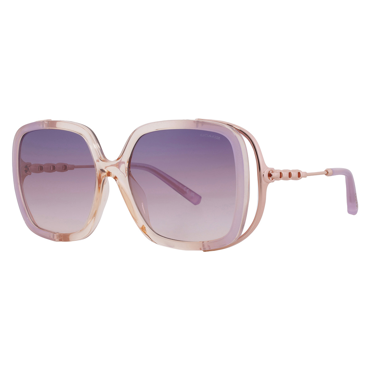 coach purple yellow gradient square ladies sunglasses hc8423u 5889u6 56 coach purple yellow gradient square ladies sunglasses hc8423u 5889u6 56