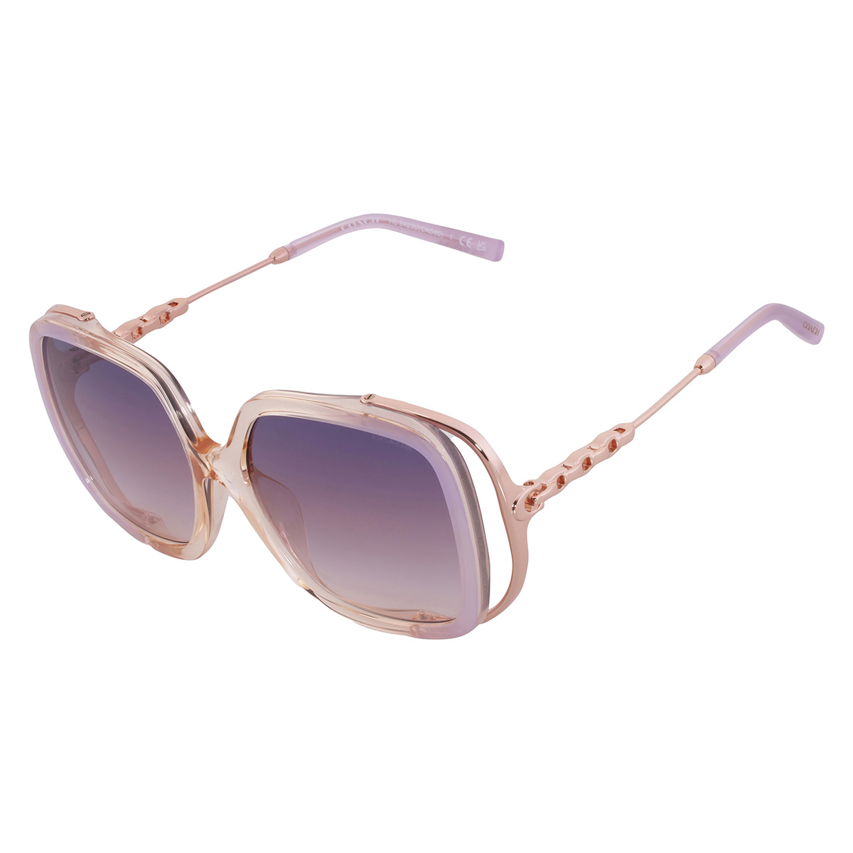 coach purple yellow gradient square ladies sunglasses hc8423u 5889u6 56 coach purple yellow gradient square ladies sunglasses hc8423u 5889u6 56