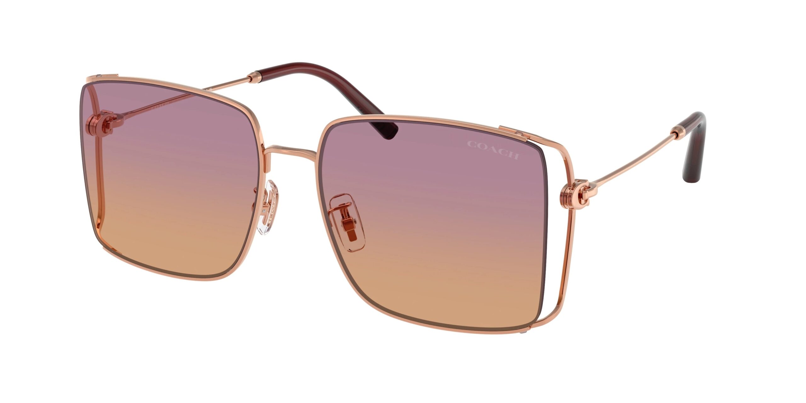 coach sunset peach gradient square ladies sunglasses hc7174d 933178 59 coach sunset peach gradient square ladies sunglasses hc7174d 933178 59