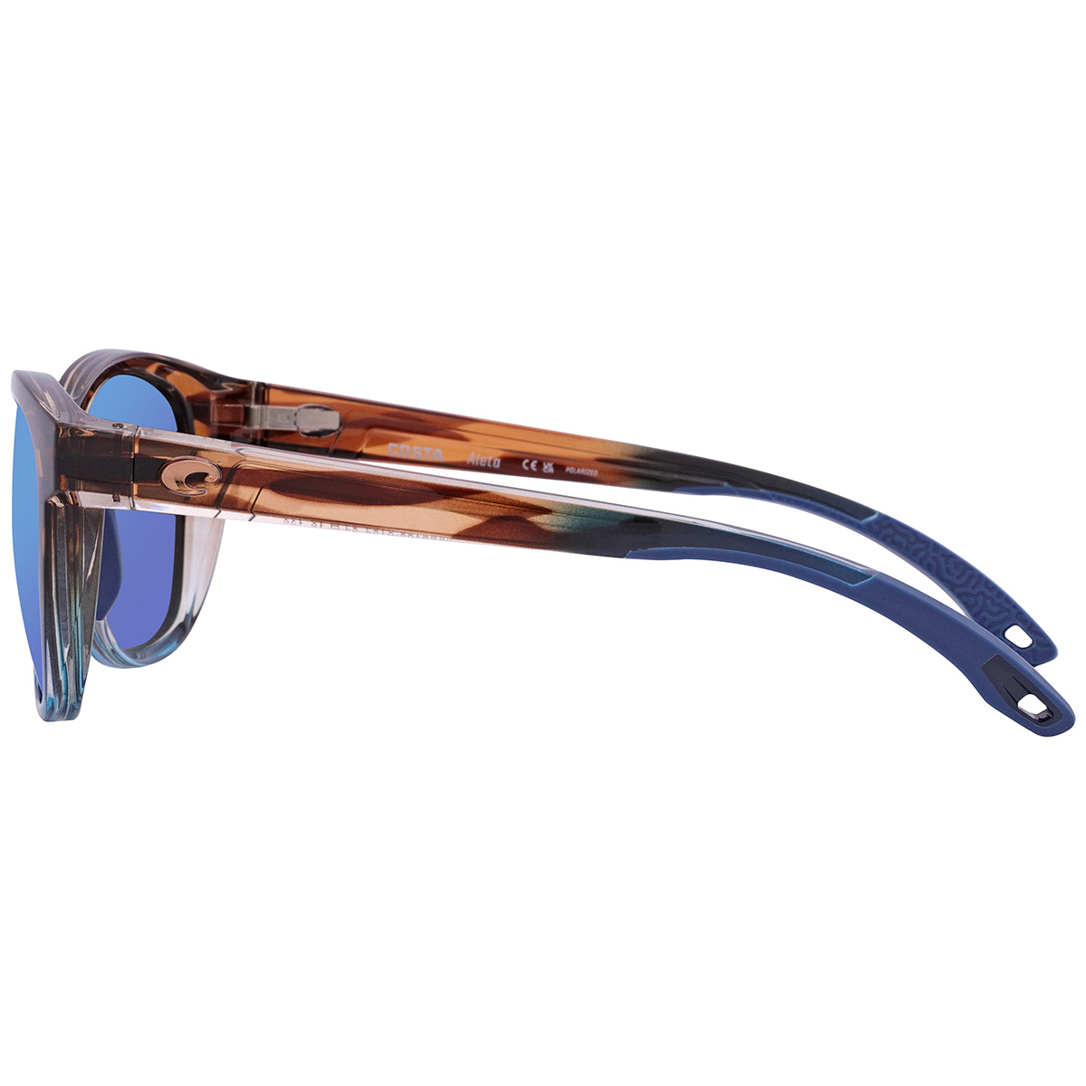 costa del mar aleta blue mirror polarized glass ladies sunglasses 6s9108 910801 54 costa del mar aleta blue mirror polarized glass ladies sunglasses 6s9108 910801 54