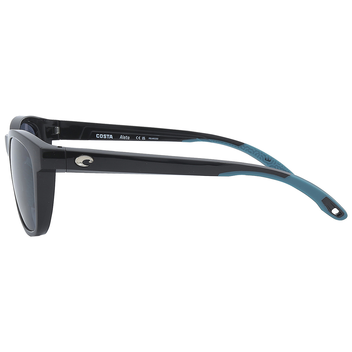 costa del mar aleta grey polarized polycarbonate cat eye ladies sunglasses 6s9108 910806 54 costa del mar aleta grey polarized polycarbonate cat eye ladies sunglasses 6s9108 910806 54