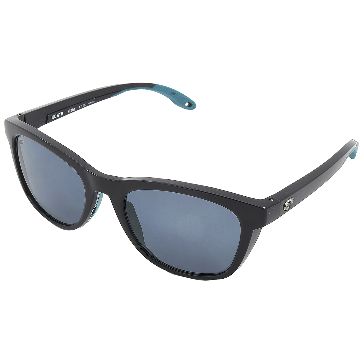 costa del mar aleta grey polarized polycarbonate cat eye ladies sunglasses 6s9108 910806 54 costa del mar aleta grey polarized polycarbonate cat eye ladies sunglasses 6s9108 910806 54