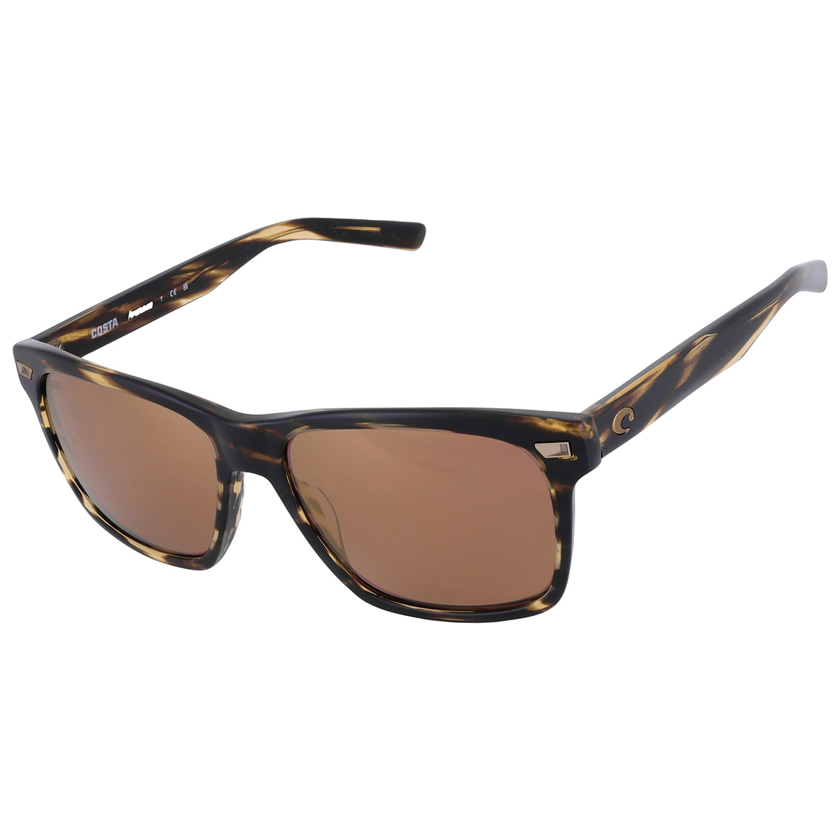 costa del mar aransas gold mirror polarized glass square men's sunglasses 6s2005 200515 58 costa del mar aransas gold mirror polarized glass square men's sunglasses 6s2005 200515 58