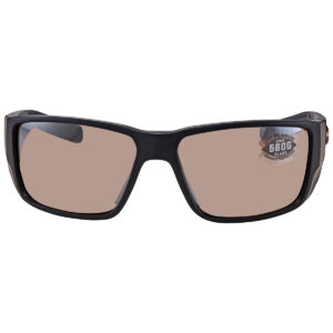 Home costa del mar blackfin pro copper silver mirror polarized glass rectangular men's sunglasses 6s9078 907803 60