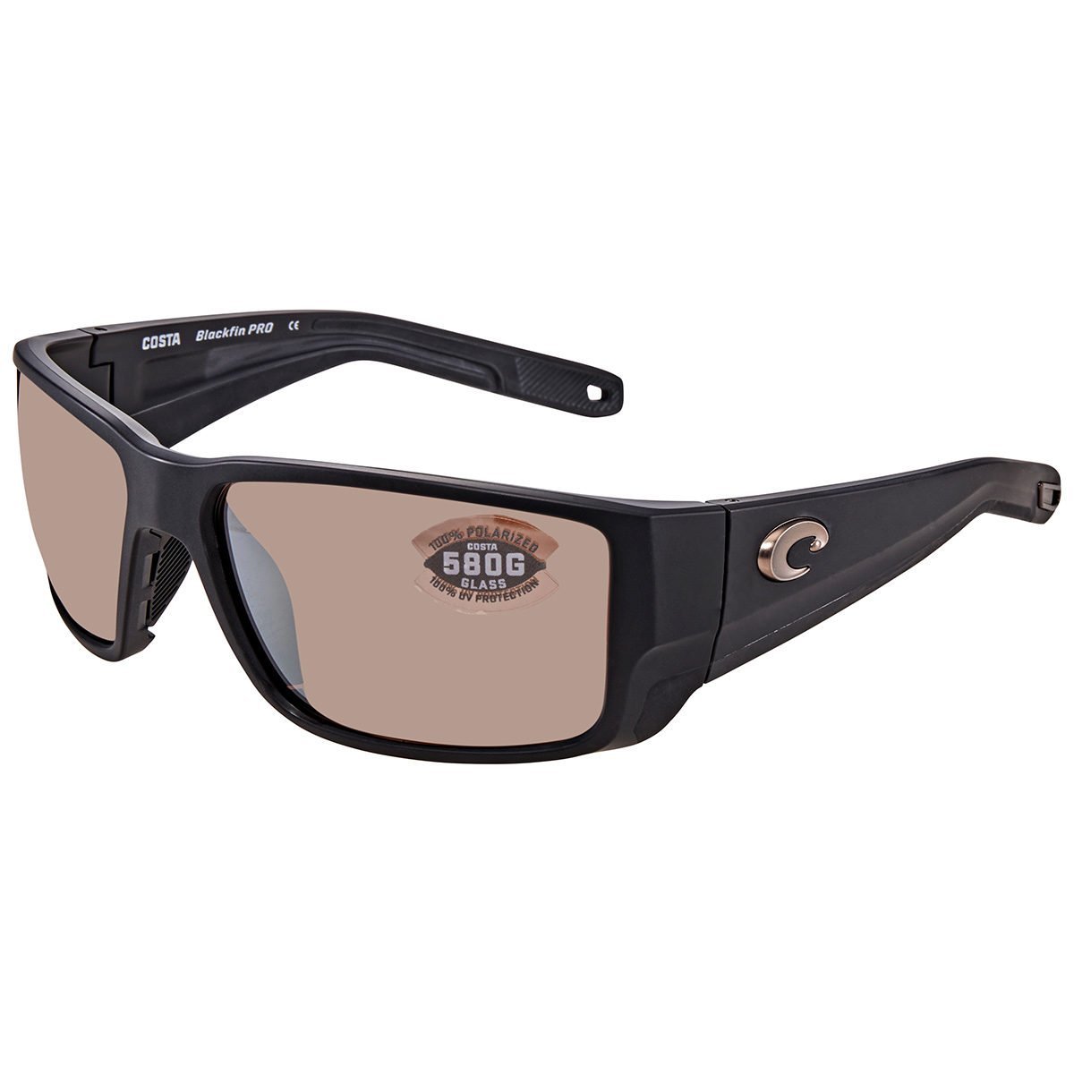 costa del mar blackfin pro copper silver mirror polarized glass rectangular men's sunglasses 6s9078 907803 60 costa del mar blackfin pro copper silver mirror polarized glass rectangular men's sunglasses 6s9078 907803 60