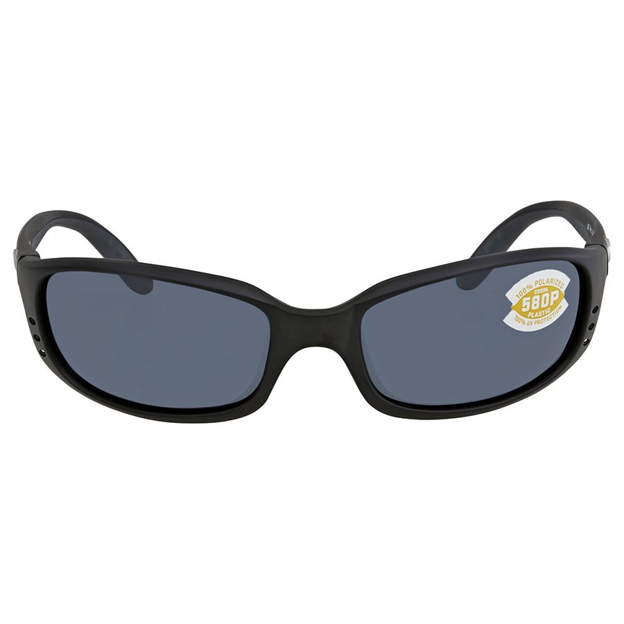 costa del mar brine grey polarized polycarbonate men's sunglasses br 11 ogp 59 costa del mar brine grey polarized polycarbonate men's sunglasses br 11 ogp 59