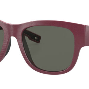 costa del mar caleta grey polarized glass square ladies sunglasses 6s9084 908401 55