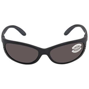 costa del mar fathom gray polarized polycarbonate men's sunglasses fa 11 ogp 61