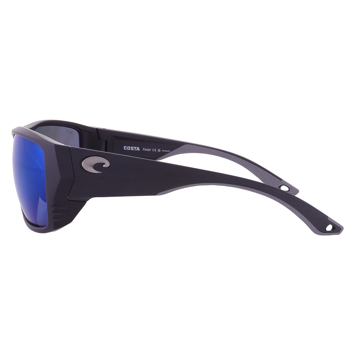 costa del mar finlet blue mirror polarized polycarbonate wrap men's sunglasses 6s9118 911807 59 costa del mar finlet blue mirror polarized polycarbonate wrap men's sunglasses 6s9118 911807 59