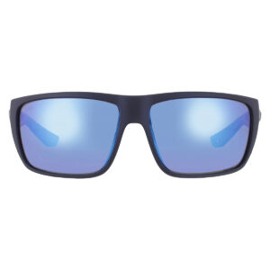 Home costa del mar fly line blue mirror polarized glass wrap men's sunglasses 6s9129 912902 64