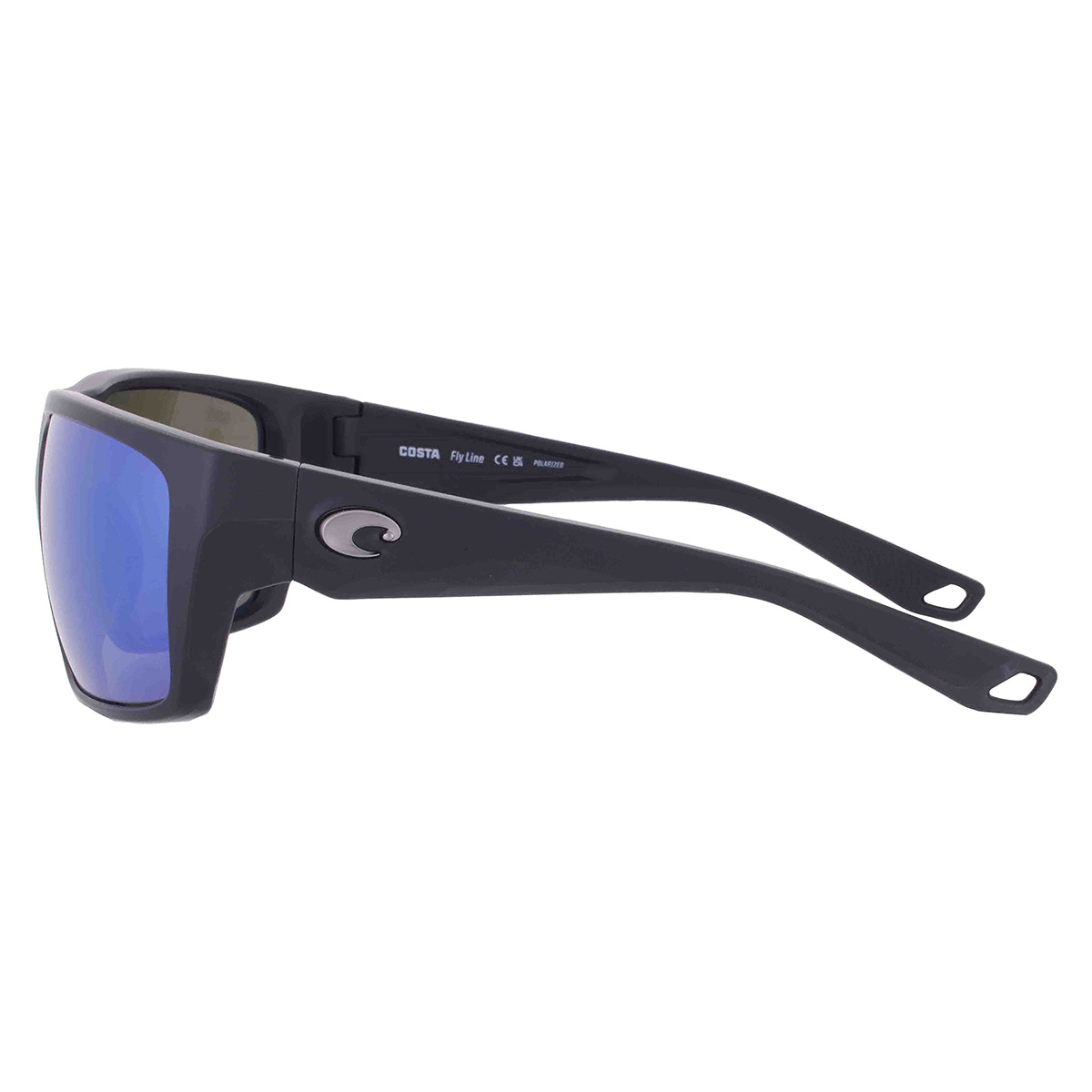 costa del mar fly line blue mirror polarized glass wrap men's sunglasses 6s9129 912902 64 costa del mar fly line blue mirror polarized glass wrap men's sunglasses 6s9129 912902 64