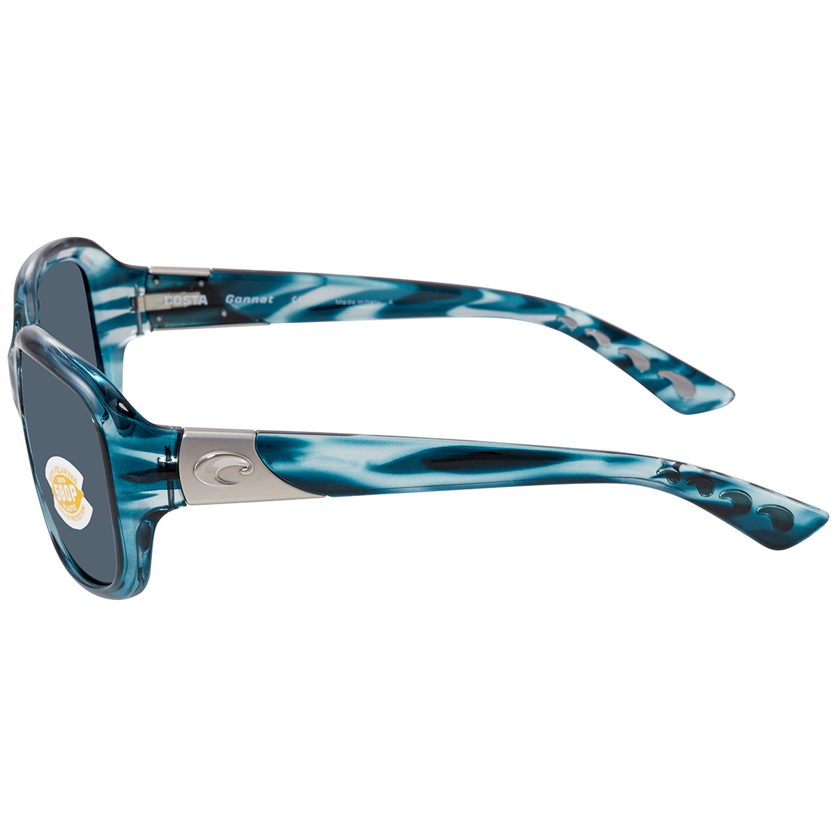 costa del mar gannet grey polarized polycarbonate ladies sunglasses gnt 283 ogp 58 costa del mar gannet grey polarized polycarbonate ladies sunglasses gnt 283 ogp 58