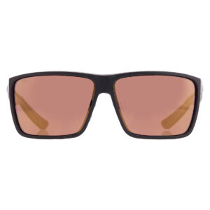 costa del mar gold mirror polarized glass rectangular men's sunglasses 6s9121 912107 64