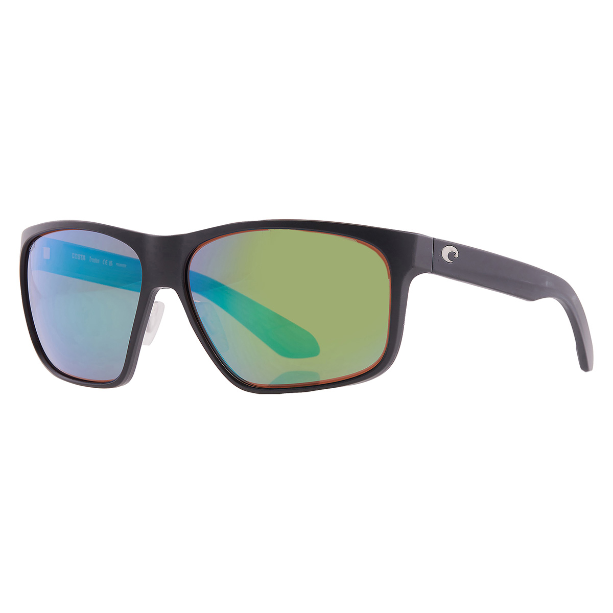 costa del mar green mirror polarized glass rectangular men's sunglasses 6s9128 912803 60 costa del mar green mirror polarized glass rectangular men's sunglasses 6s9128 912803 60