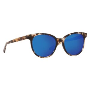costa del mar isla blue mirror round ladies sunglasses 6s2008 200807 53