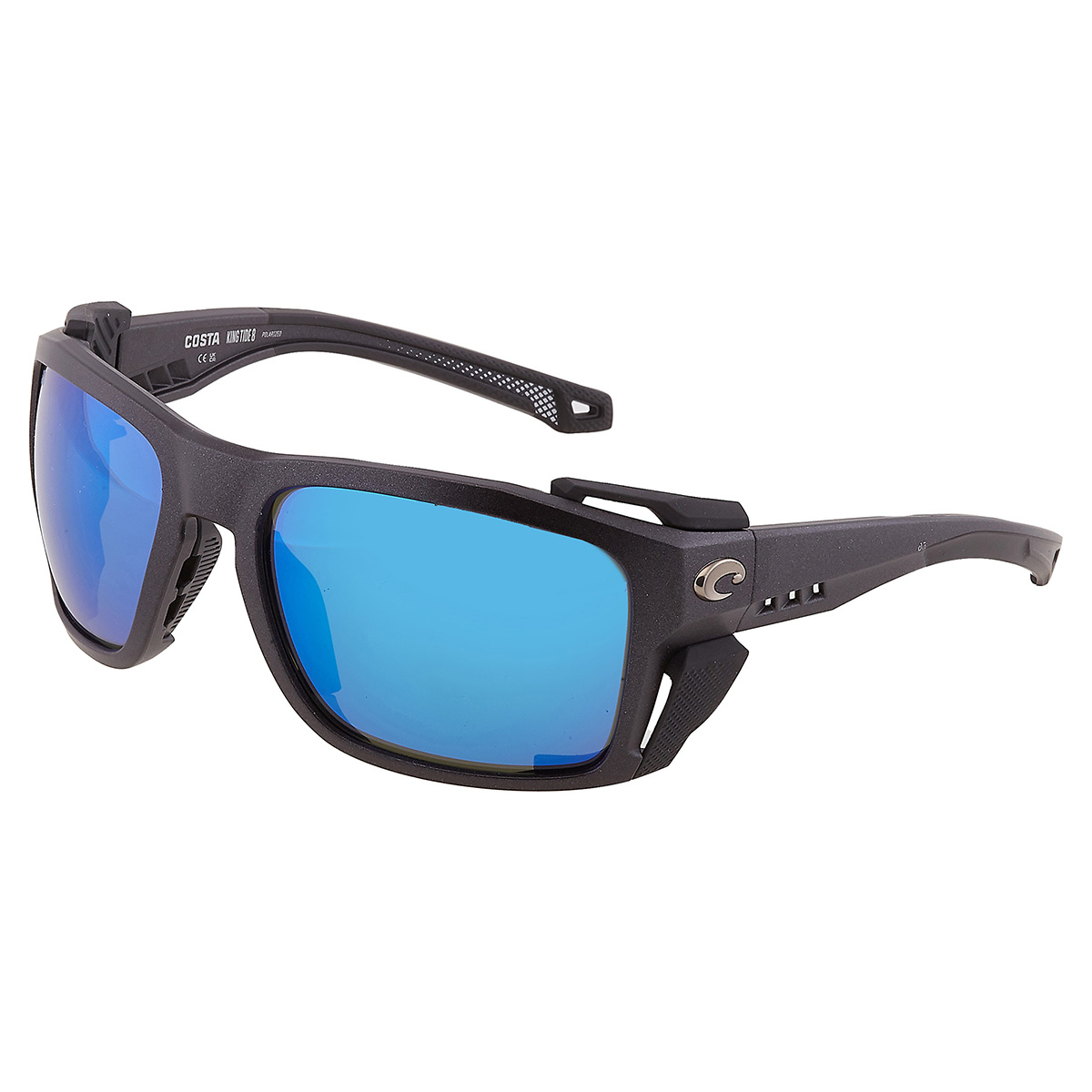 costa del mar king tide 8 blue mirror polarized glass men's sunglasses 6s9111 911101 60 costa del mar king tide 8 blue mirror polarized glass men's sunglasses 6s9111 911101 60