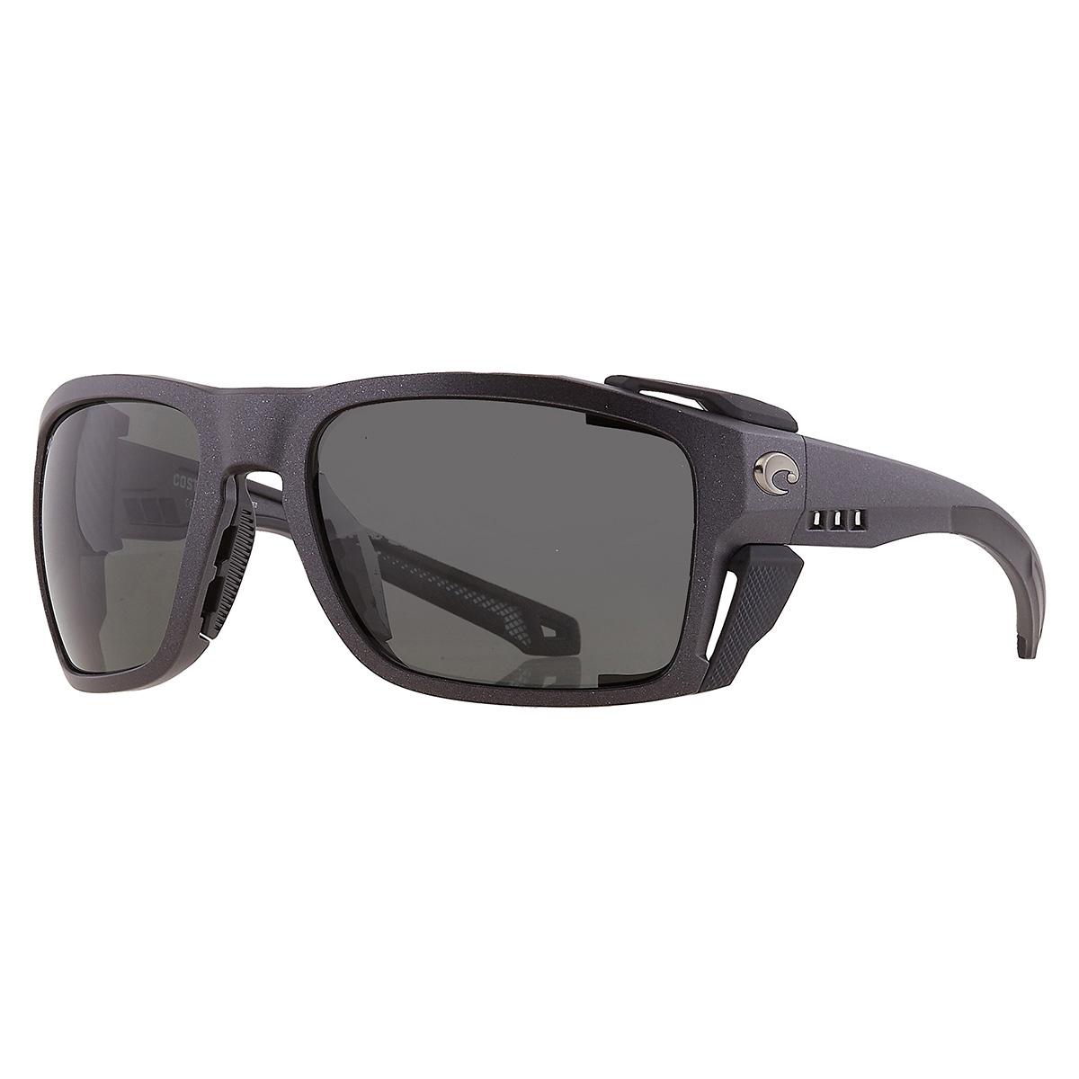 costa del mar king tide 8 grey polarized glass wrap men's sunglasses 6s9111 911104 60 costa del mar king tide 8 grey polarized glass wrap men's sunglasses 6s9111 911104 60