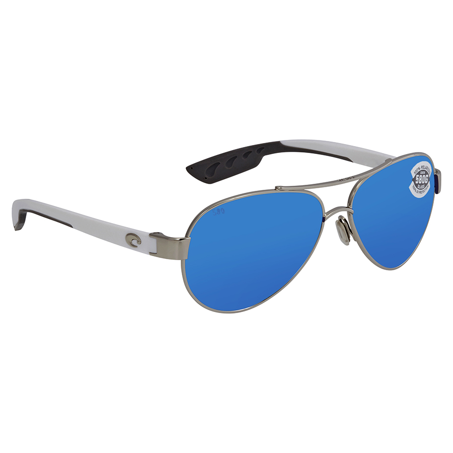 costa del mar loreto blue mirror polarized glass pilot ladies sunglasses 6s4006 400614 56 costa del mar loreto blue mirror polarized glass pilot ladies sunglasses 6s4006 400614 56